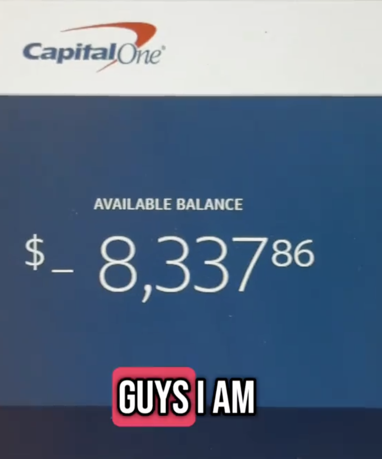 screenshot of a bank statement